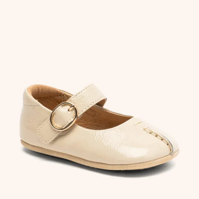 Bisgaard Annabelle ballerina Sand lak
