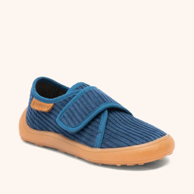 Bisgaard Pav hjemmesko petrolio velcro