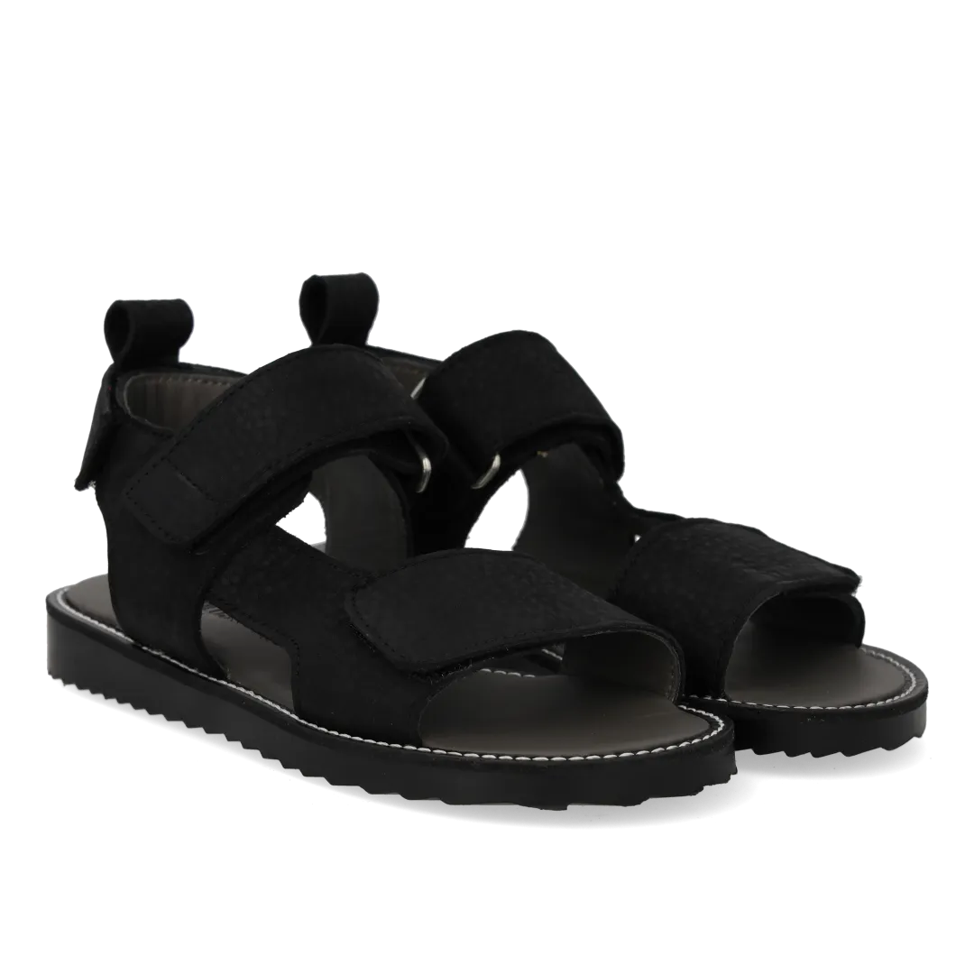 Angulus Velcrosandal børn nubuck dobbelt velcro