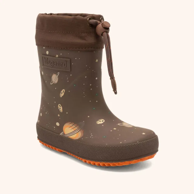 Bisgaard Thermo gummistøvle lost in space lammeuld