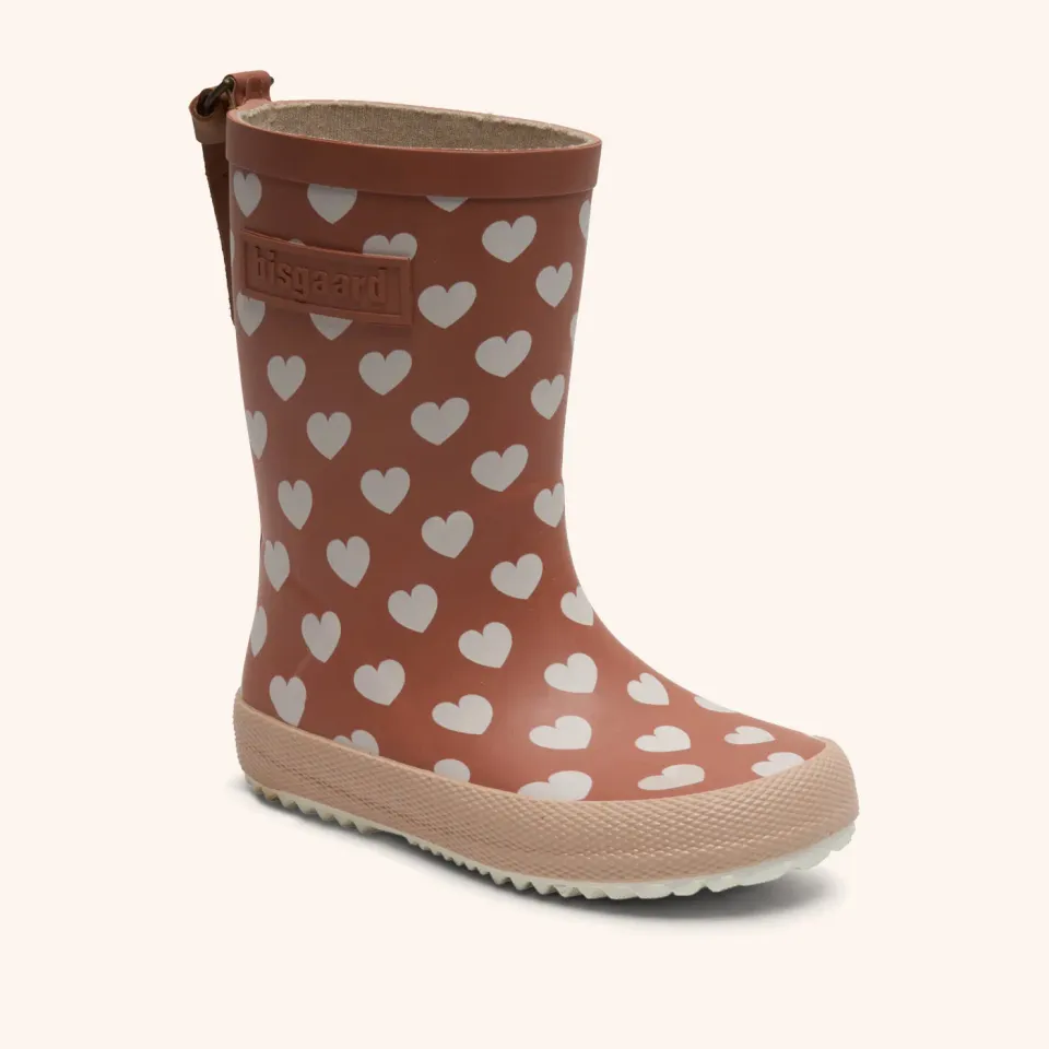 Bisgaard Fashion gummistøvle sweethearts naturgummi