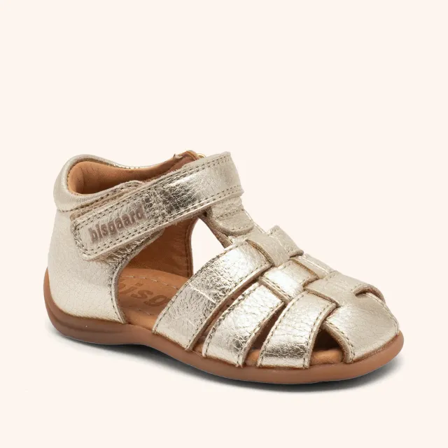 Bisgaard Carly sandal gold læder