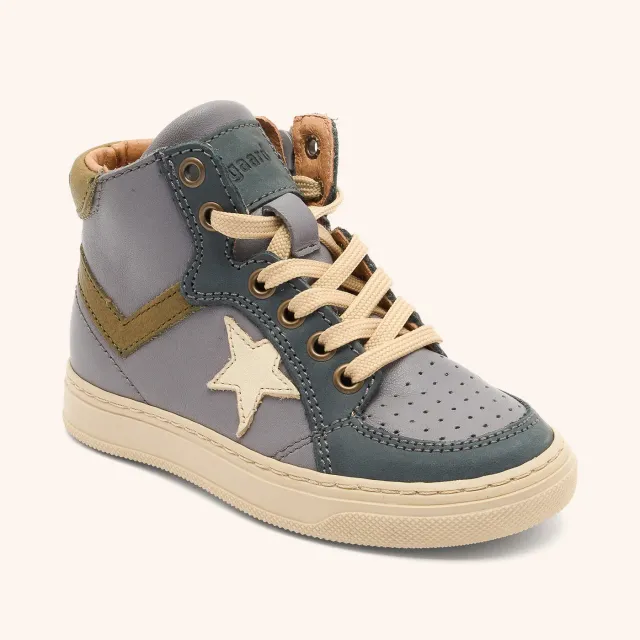 Bisgaard Isak sneaker grey læder
