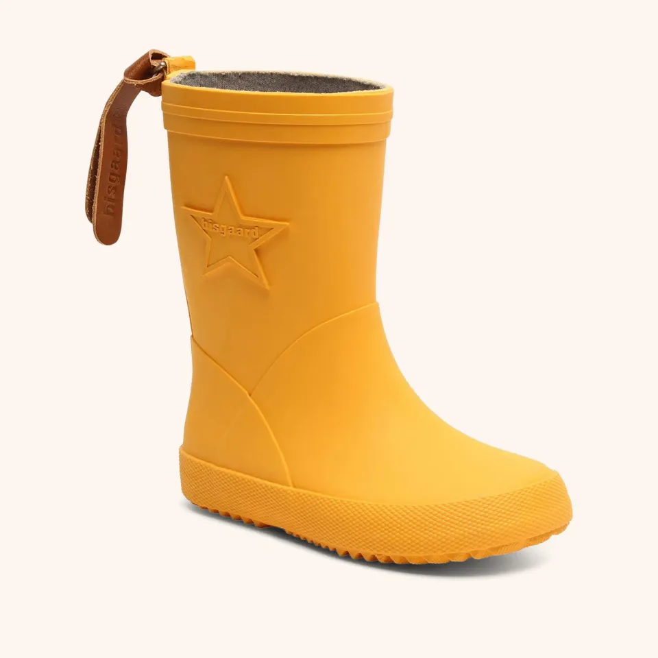 Bisgaard Star Rubber gummistøvle yellow gummi