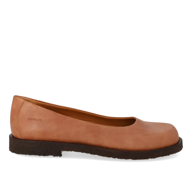 Angulus Ballerina damesko bred pasform skind