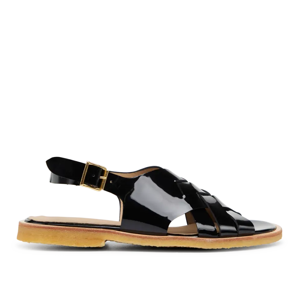 Angulus Fletsandal sandal dame læder justerbar