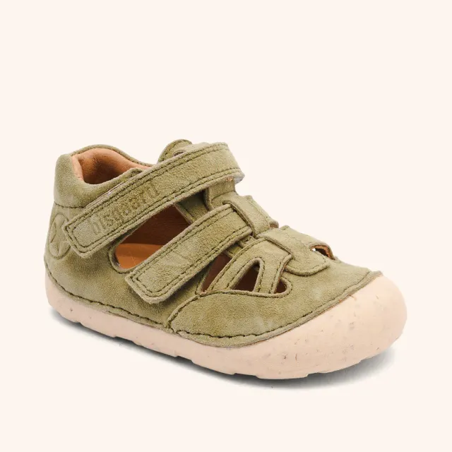 Bisgaard Barefoot Tate sandal sage lukket tå