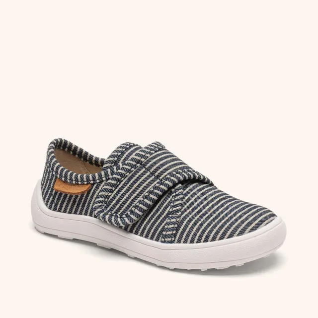 Bisgaard Pav hjemmesko sailor navy velcro
