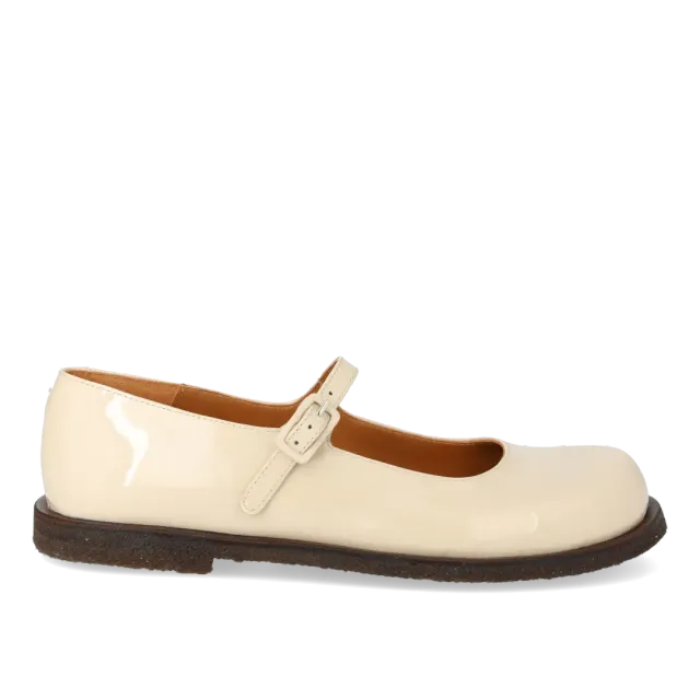 Angulus Ballerina med bred pasform ballerina læder