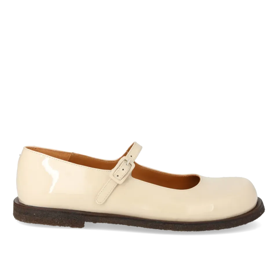 Angulus Ballerina med bred pasform ballerina læder