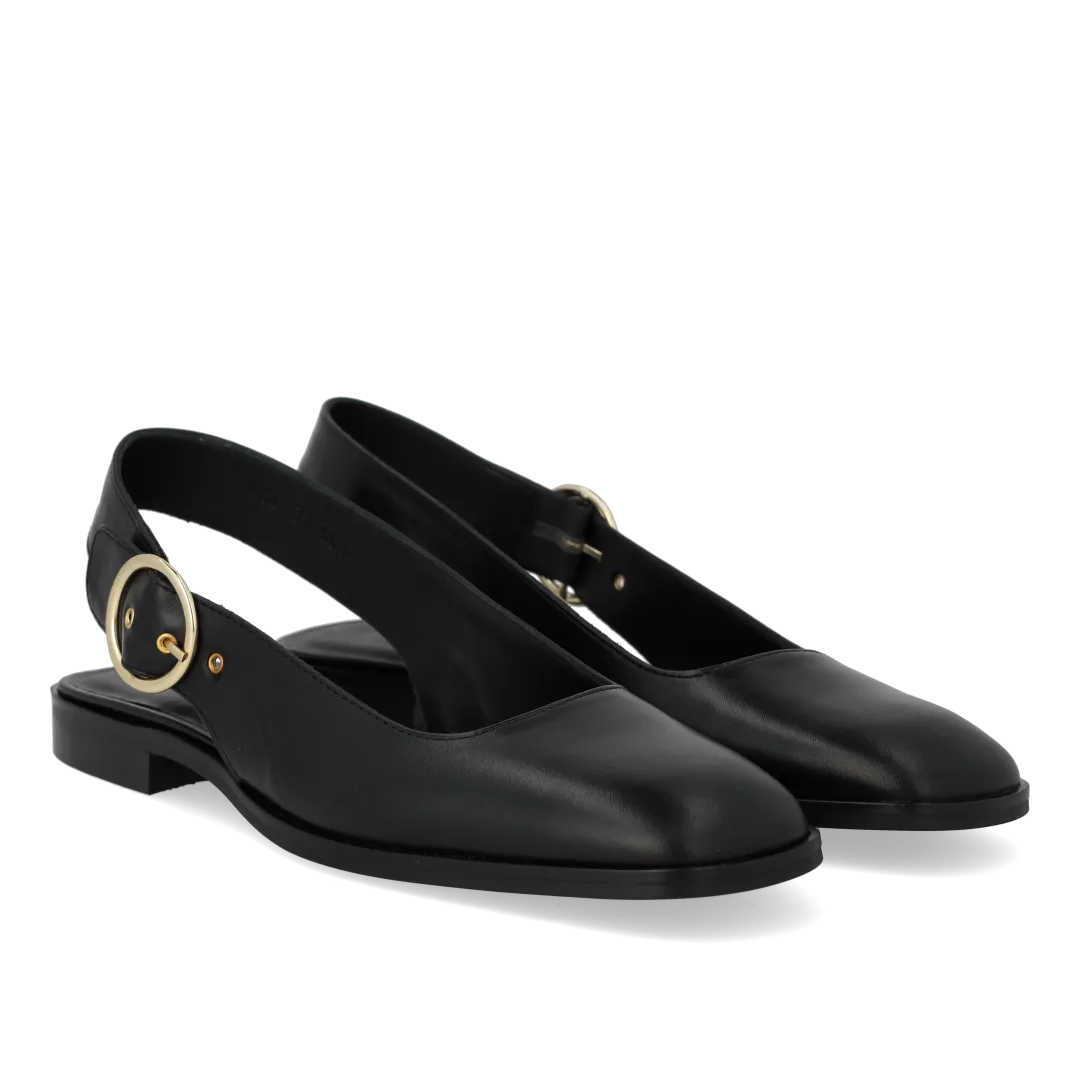 Angulus Slingback Ballerina damesko spænde