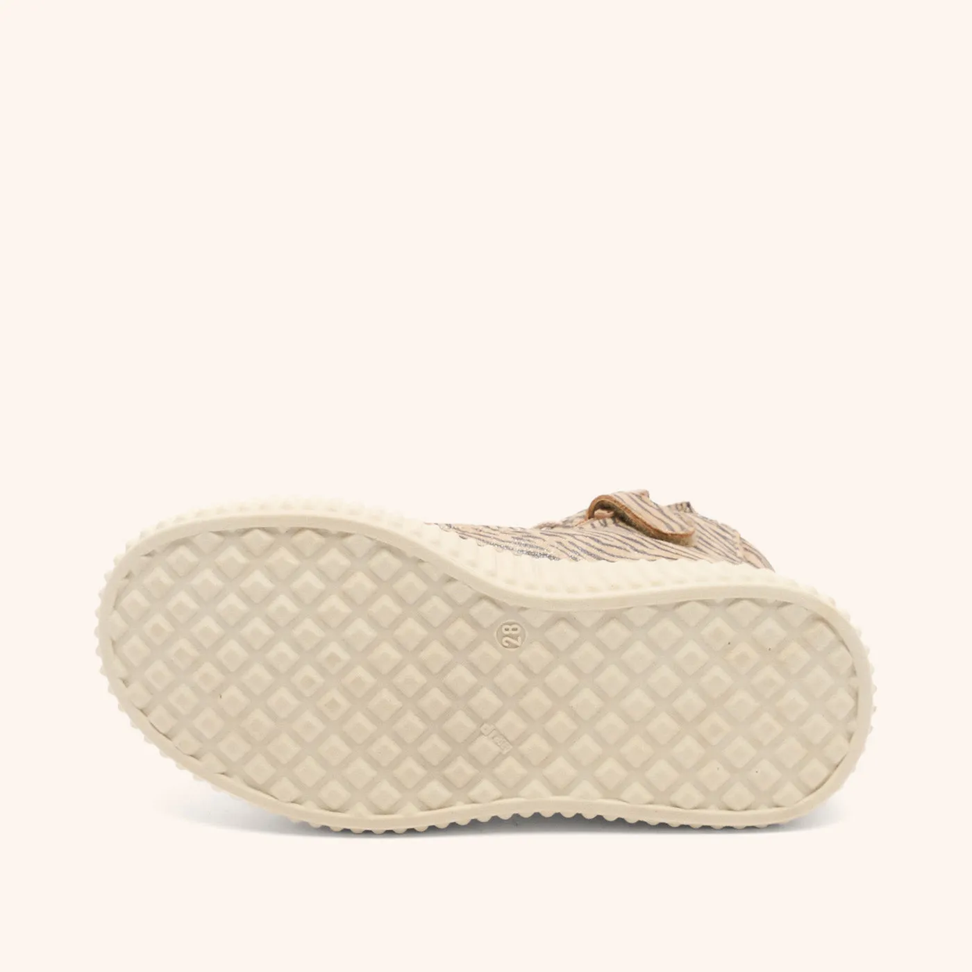 Bisgaard Debbie L sneaker zebra glitter chunky sål