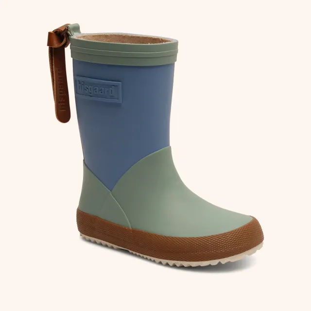Bisgaard Fashion II gummistøvle sky blå bomuld