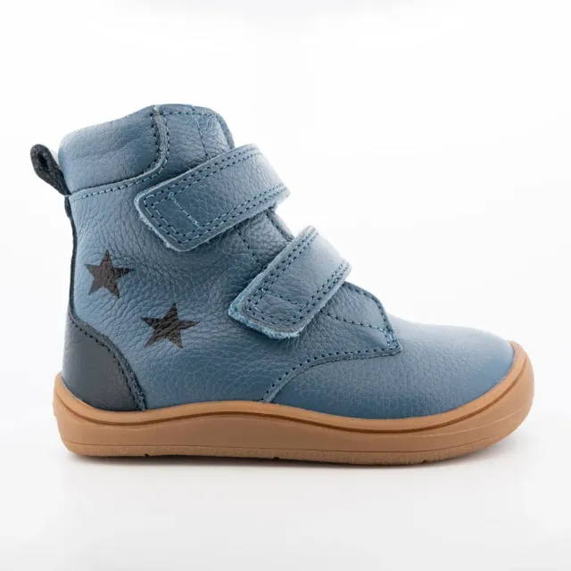Gogsig Light Blue Star Barefoot Winterboot vinterstøvle lyseblå