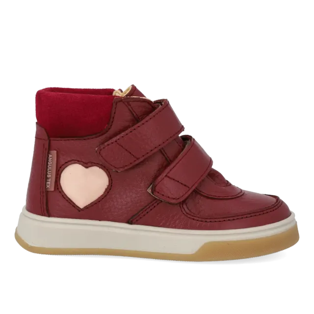 Angulus High-top TEX-sneaker lak-hjerte vandtæt