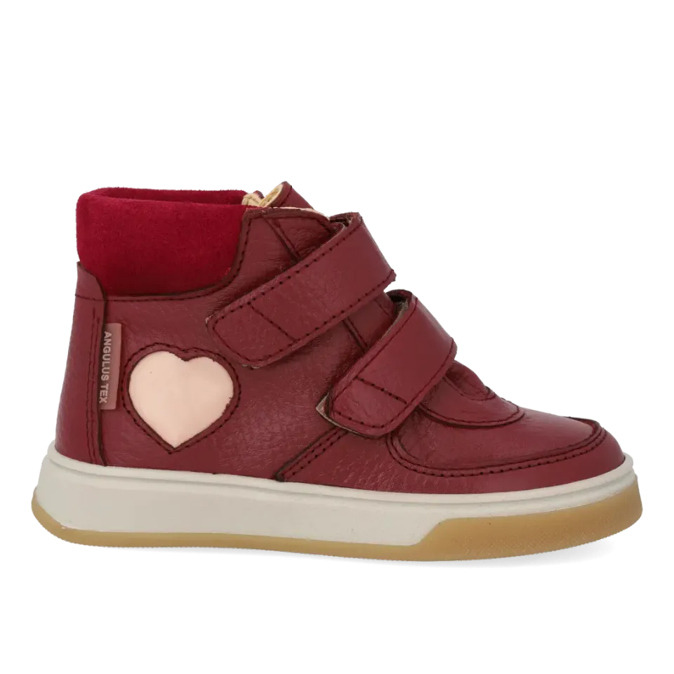 Angulus High-top TEX-sneaker lak-hjerte vandtæt