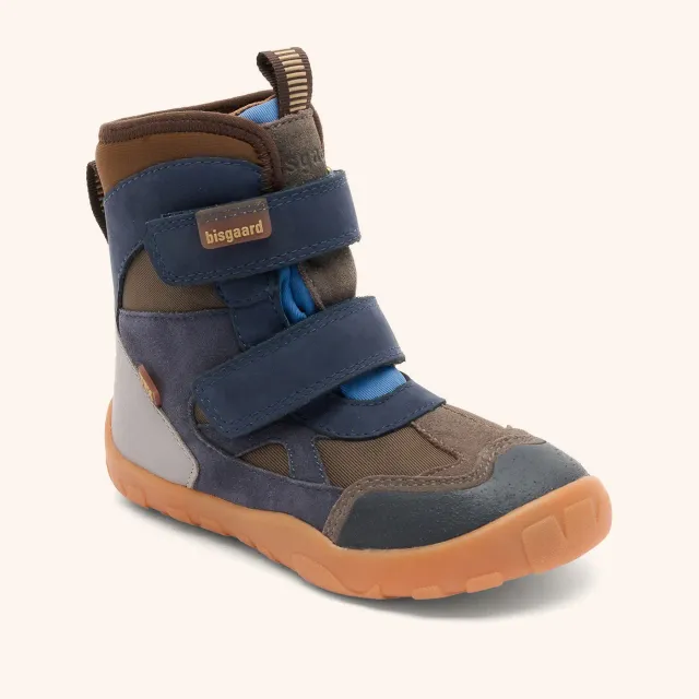 Bisgaard Barefoot Chad Tex vinterstøvle navy Thinsulate