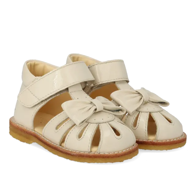 Angulus Begynder sandal med sløjfe velcro børn