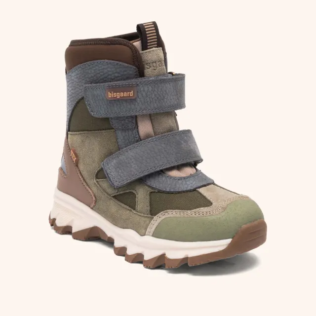 Bisgaard Edon Tex vinterstøvle khaki Thinsulate