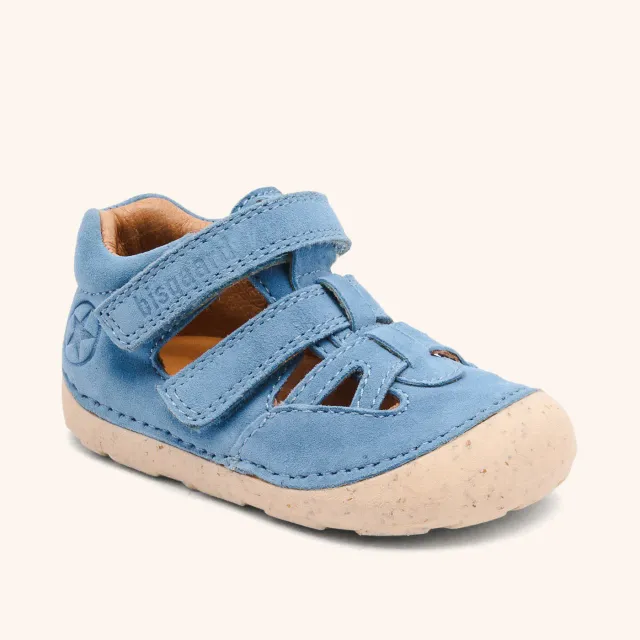Bisgaard Barefoot Tate barfodssandal sky bred