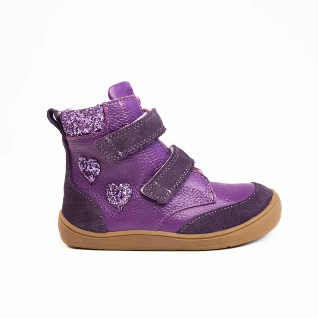 Gogsig Theo Purple Heart barfodsvinterstøvle tex