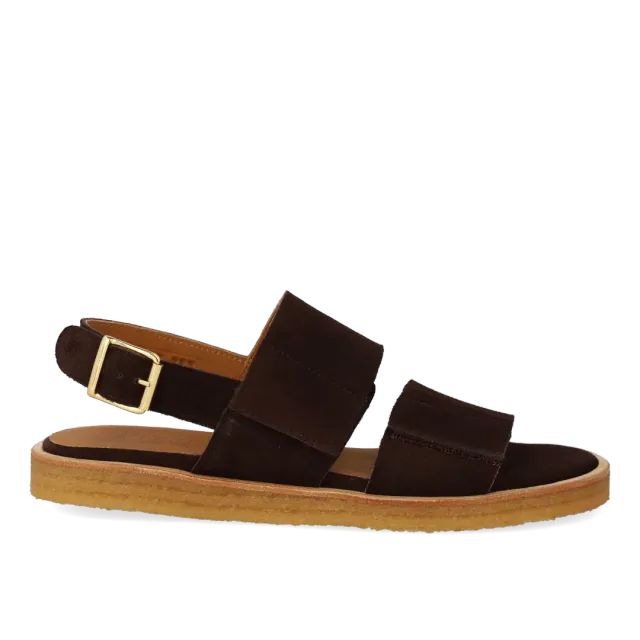 Angulus Sandal velcroremme damesandal læder