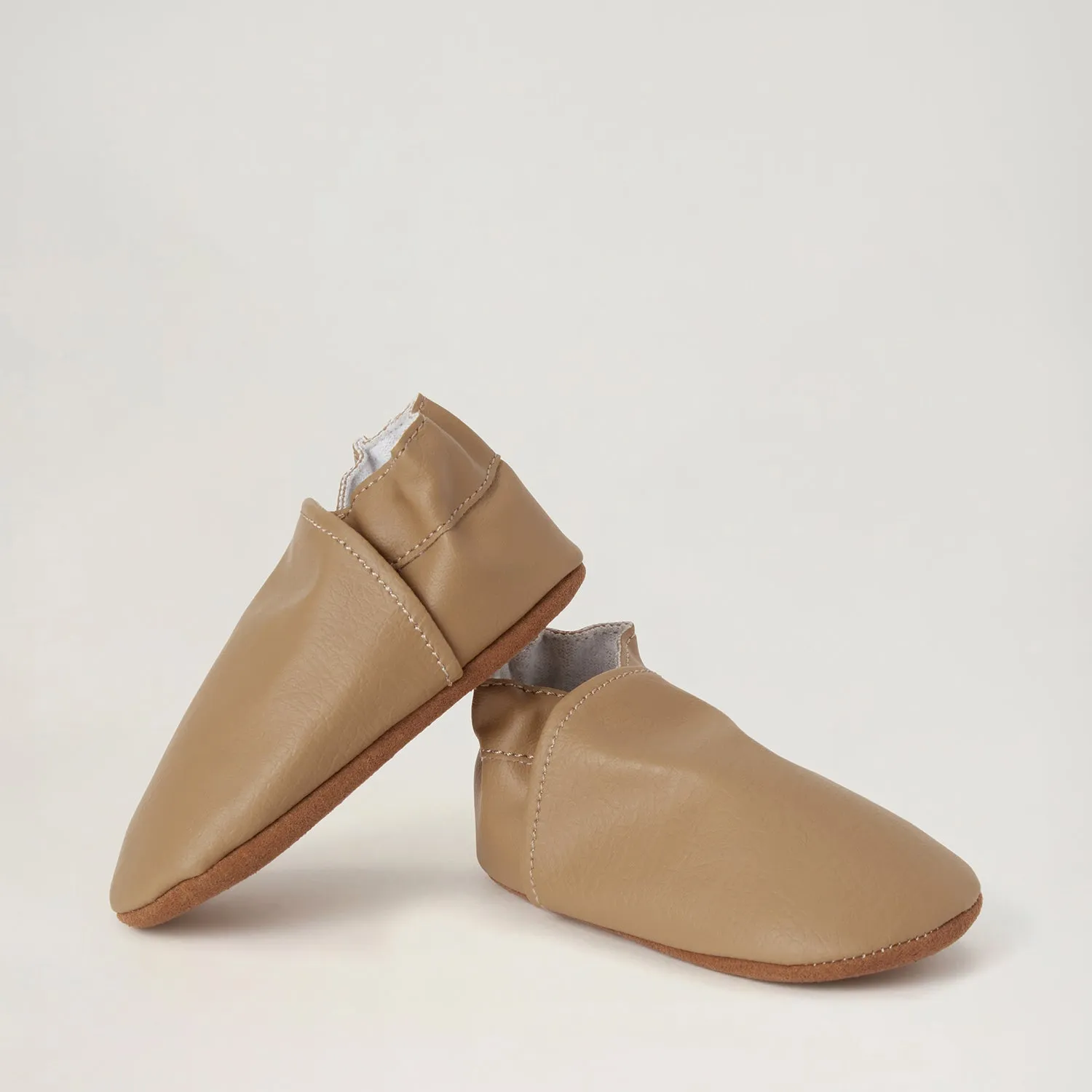BabyMocs Barefoot Mocs mokkasiner cognac blød
