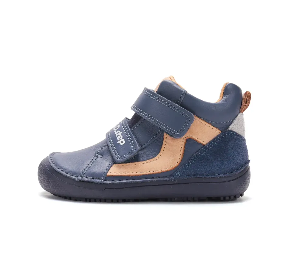 DD Step A063-62353A barfodssko dreng bred tåboks