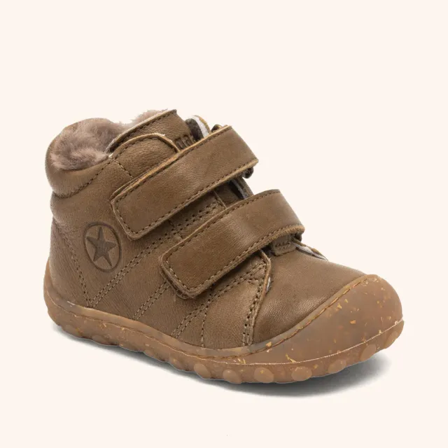 Bisgaard Hale V Lamb begyndersko khaki – lammefoer