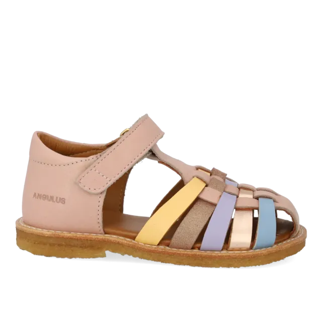 Angulus Colourblock fletsandal sandal børn rummelig