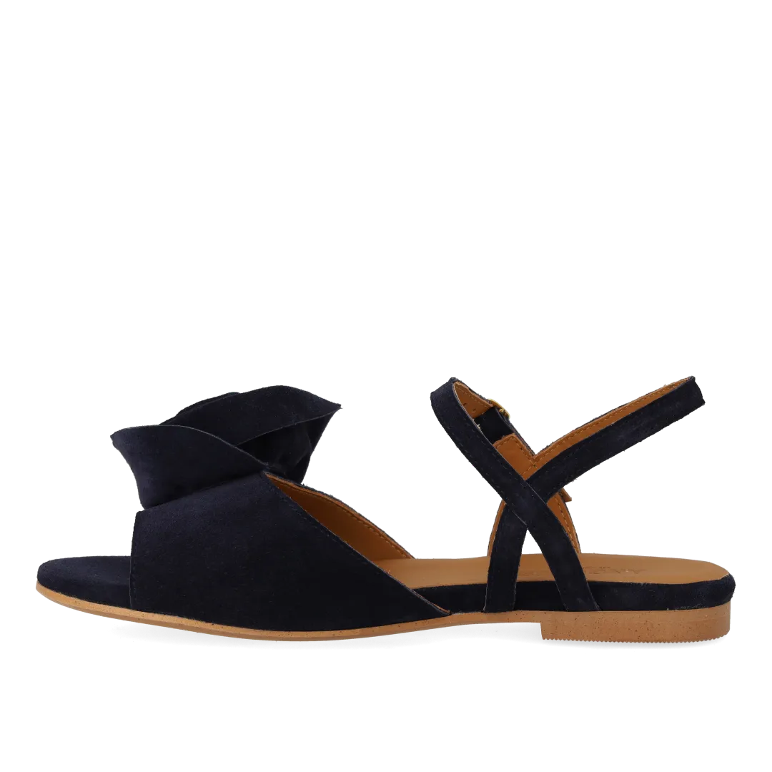 Angulus rose sandal damesandal voluminøs rosedetalje