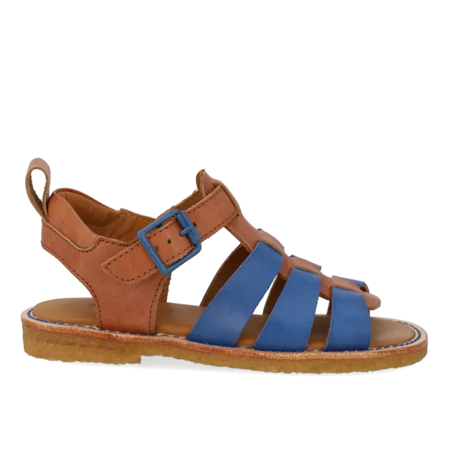 Angulus fisherman sandal børn læder kontrast