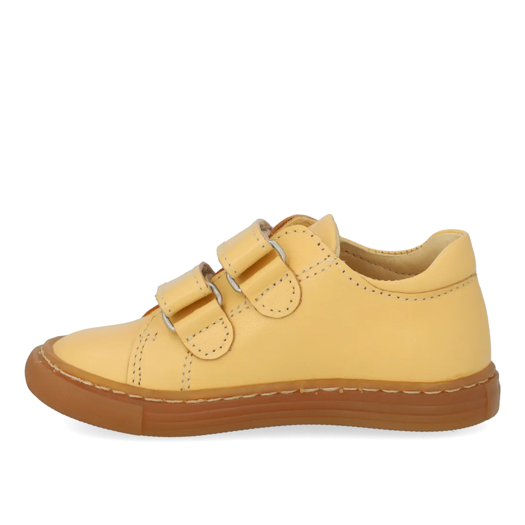 Angulus begynder sneakers læder med glitterhjerte