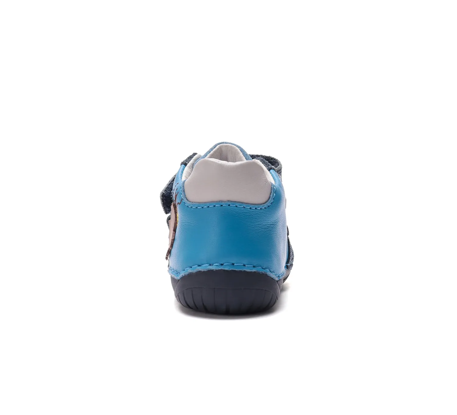 DD Step S070-62392B barfodssko til drenge bred tåboks