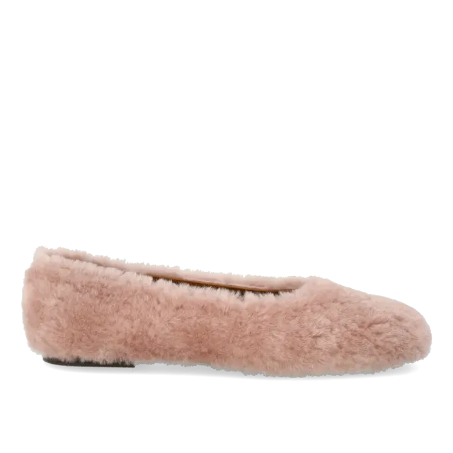 Angulus Ballerina lammeuldspels firkantet beige