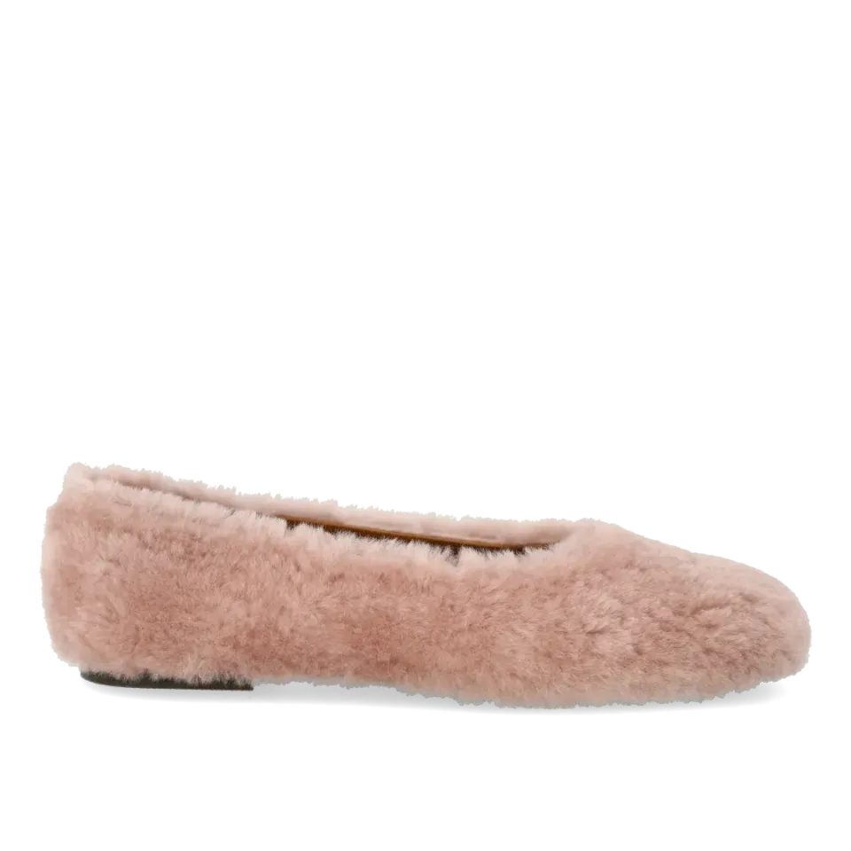 Angulus Ballerina lammeuldspels firkantet beige