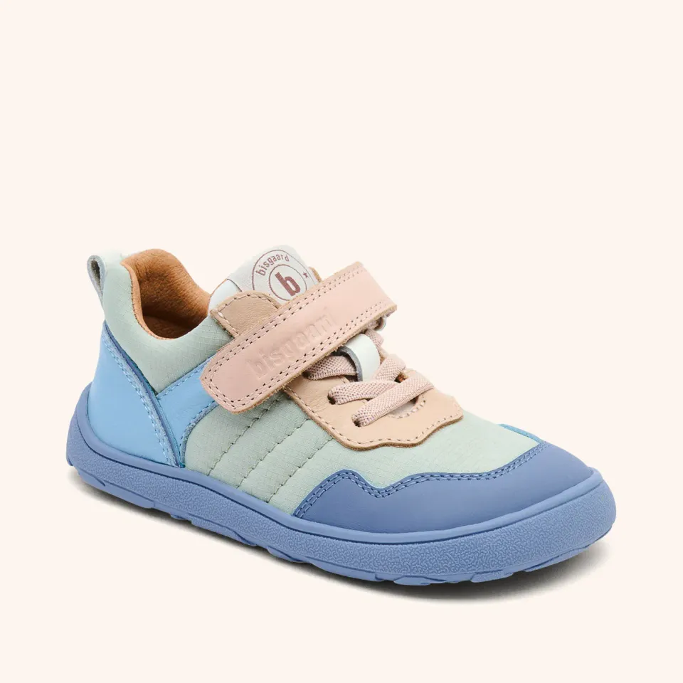 Bisgaard Barefoot Baloo sneaker sky ruskind