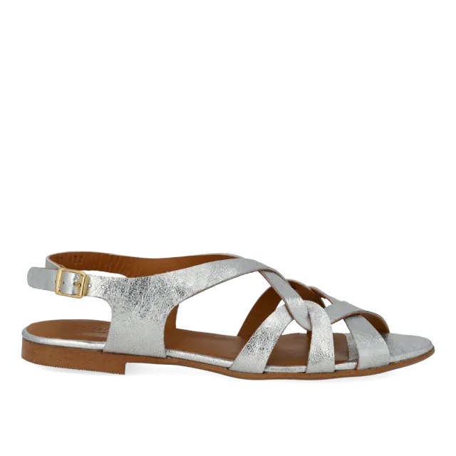 Angulus Sandal med remdetaljer dame lædersandal