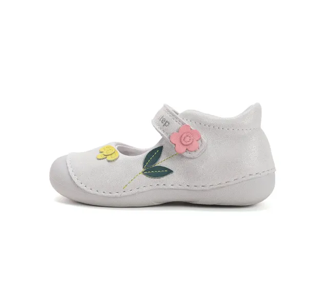 DD Step H015-61614B begyndersandal til pige med tåkappe