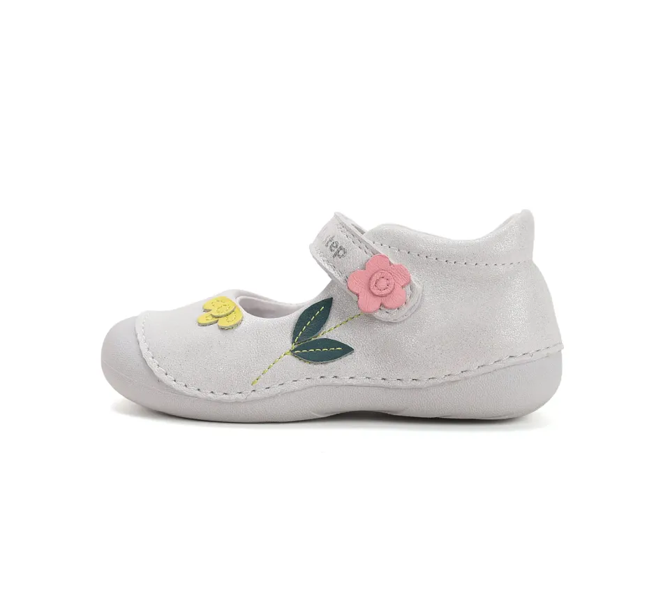 DD Step H015-61614B begyndersandal til pige med tåkappe
