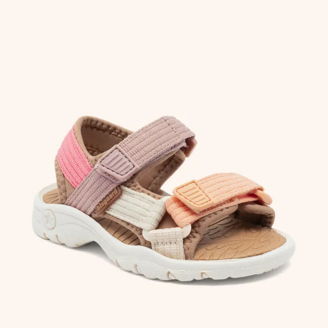 Bisgaard Nico sandal rose velcro neopren