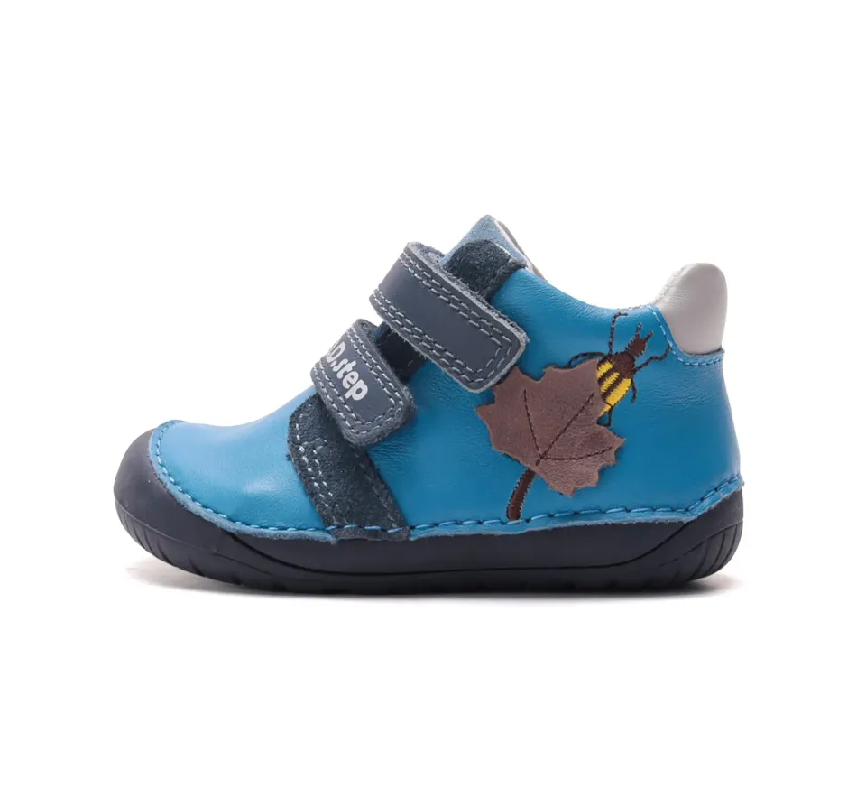 DD Step S070-62392B barfodssko til drenge bred tåboks