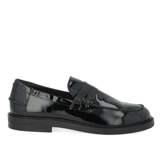 Angulus Klassisk Penny loafer bred pasform