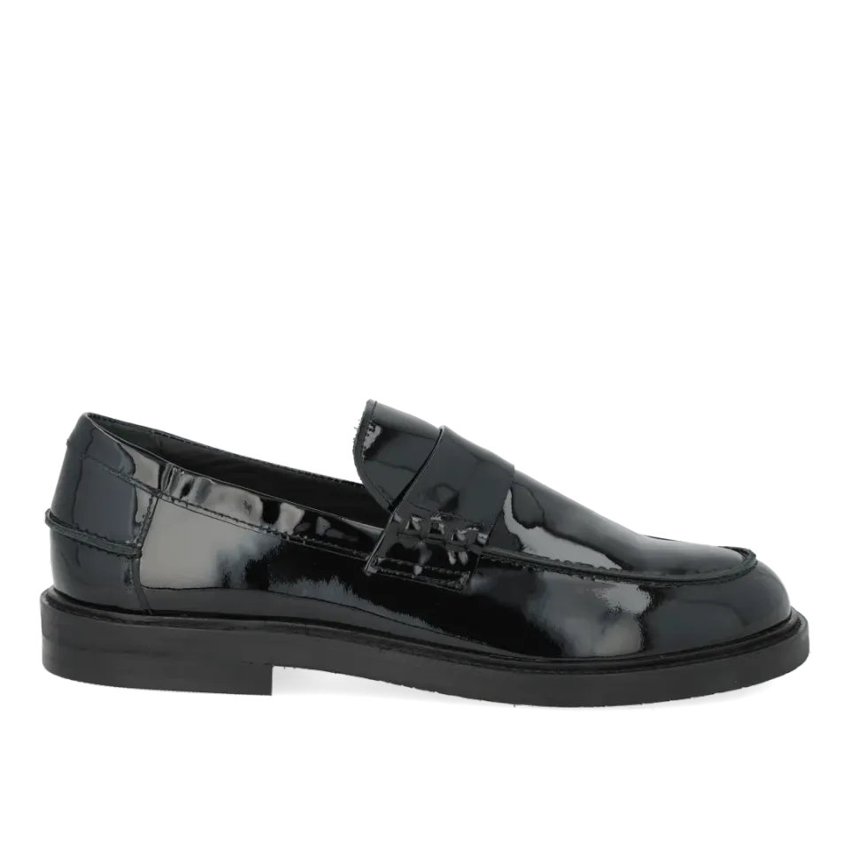 Angulus Klassisk Penny loafer bred pasform