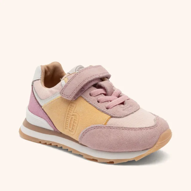 Bisgaard Walde sneaker dusty rose med velcro