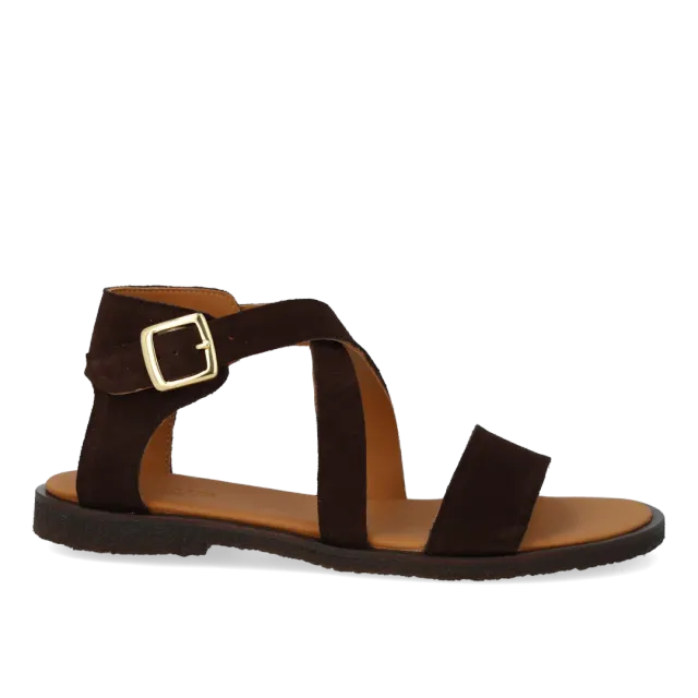 Angulus Sandal med spænde damesandal læder