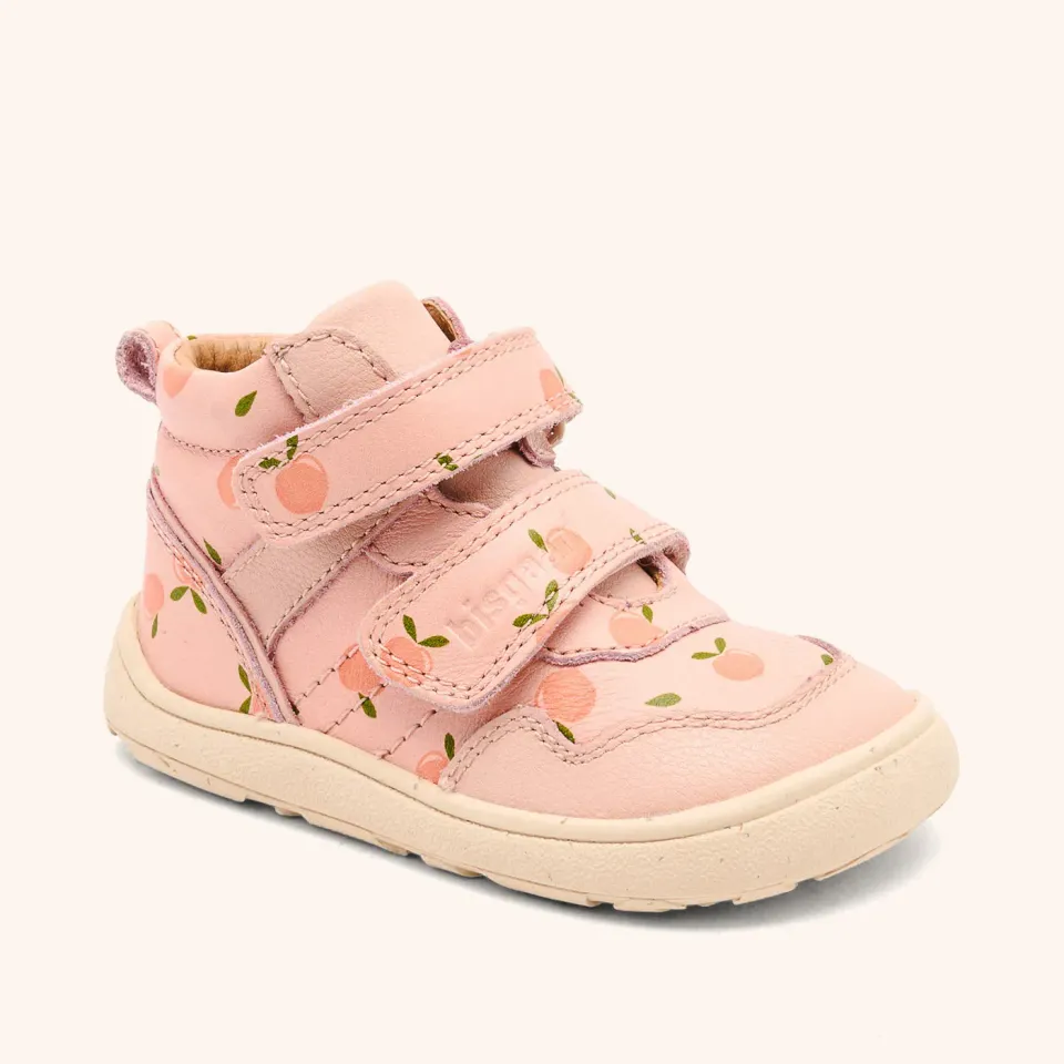 Bisgaard Becky barfodssneaker peach læder