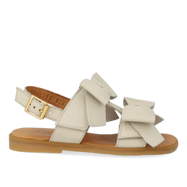 Angulus Sandal med dobbelt velcro børnesandal sløjfe