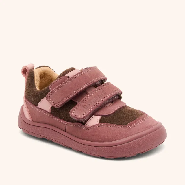 Bisgaard Barefoot Elroy sneaker plum LWG-læder